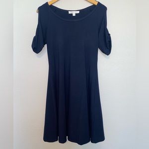 Classic navy dress
